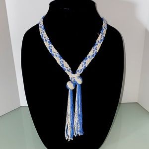 Victorian Era Glass Beaded Necklace